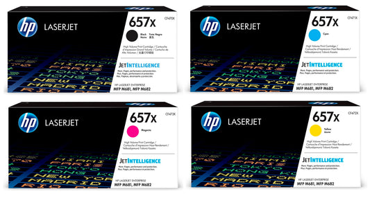 A Set Genuine HP CF470X-CF473X Toner Cartridges B/C/M/Y