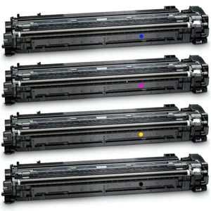 A Set Compatible HP 659A Toner Cartridges BCMY