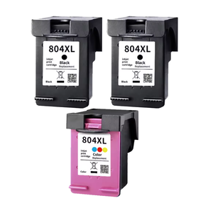 2 x Compatible HP 804XL Black + 1 x Compatible HP 804XL Colour Triple Pack only for Printers in Description