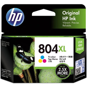 Genuine HP 804XL High Yield Colour Ink Cartridge T6N11AA