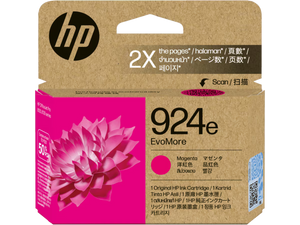 Genuine HP 924e Magenta Ink Cartridge 4K0U8NA