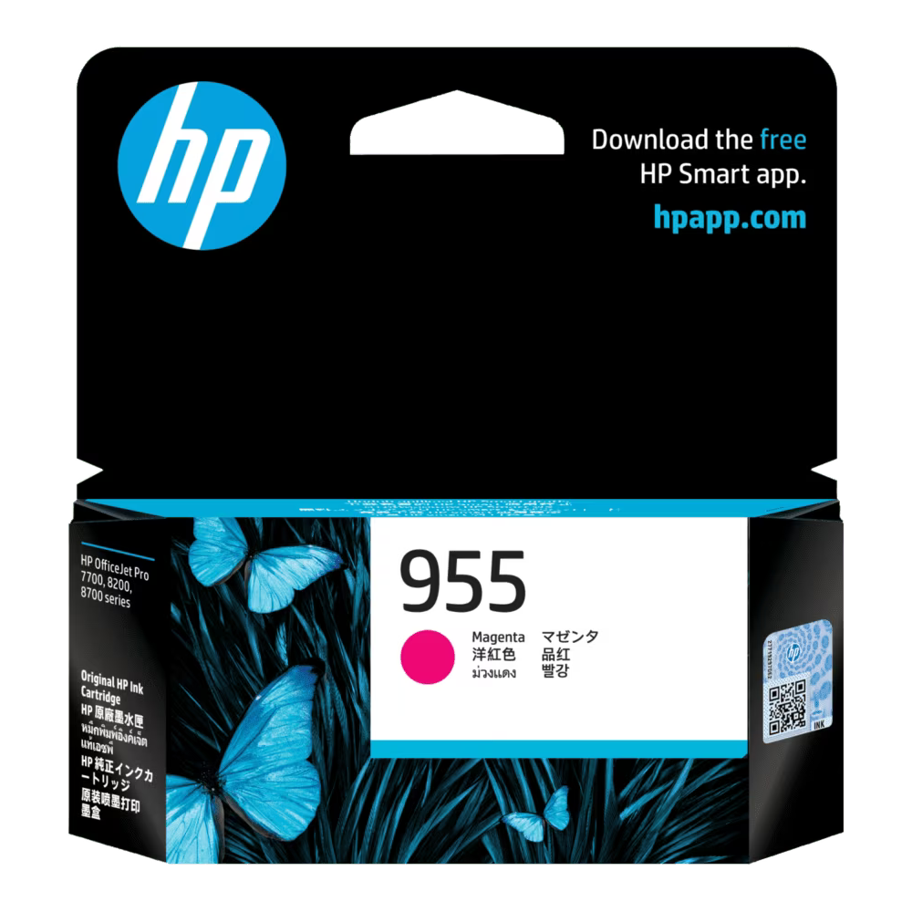 Genuine HP 955 Magenta (L0S54AA) Ink Cartridge