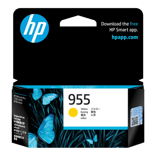 Genuine HP 955 Yellow (L0S57AA) Ink Cartridge