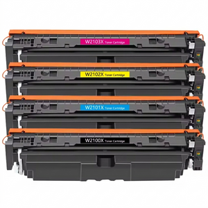 A Set Compatible HP 210X Toner Cartridges B/C/M/Y