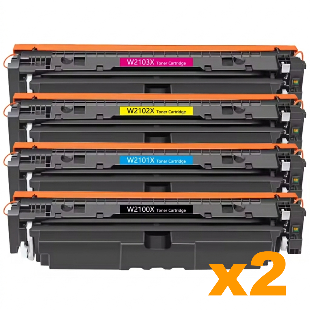 2 Sets Compatible HP 210X Toner Cartridges