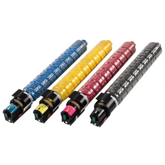 A Set Compatible Lanier MPC4501 MPC5501 Toner Cartridges BCMY