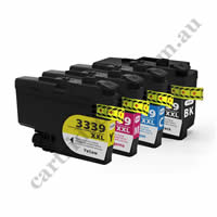 A Set Compatible Brother LC3339XL BK/C/M/Y Ink Cartridges