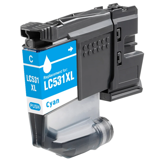 Compatible Brother LC531XLC Cyan Ink Cartridge