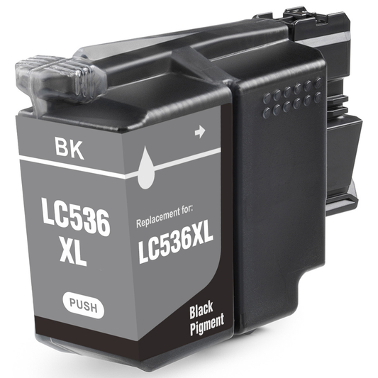 Compatible Brother LC536XLBK Black Ink Cartridge