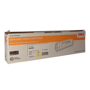 Genuine OKI 45862841 Yellow Toner