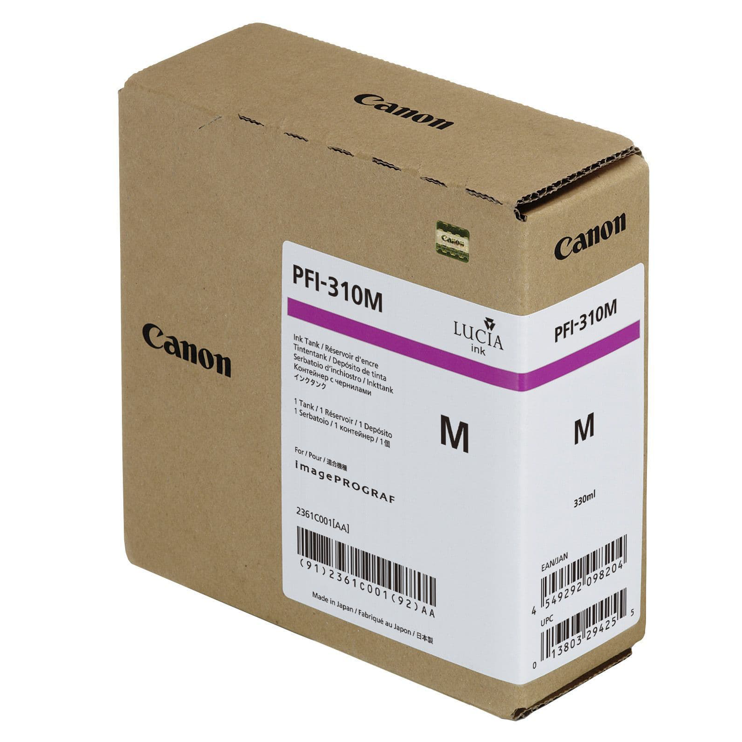 Genuine Canon PFI-310M Magenta Ink Cartridge