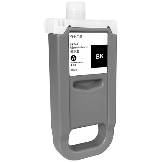 Compatible Canon PFI-710BK Black Ink Cartridge