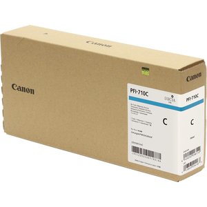 Genuine Canon PFI-710C Cyan Ink Cartridge