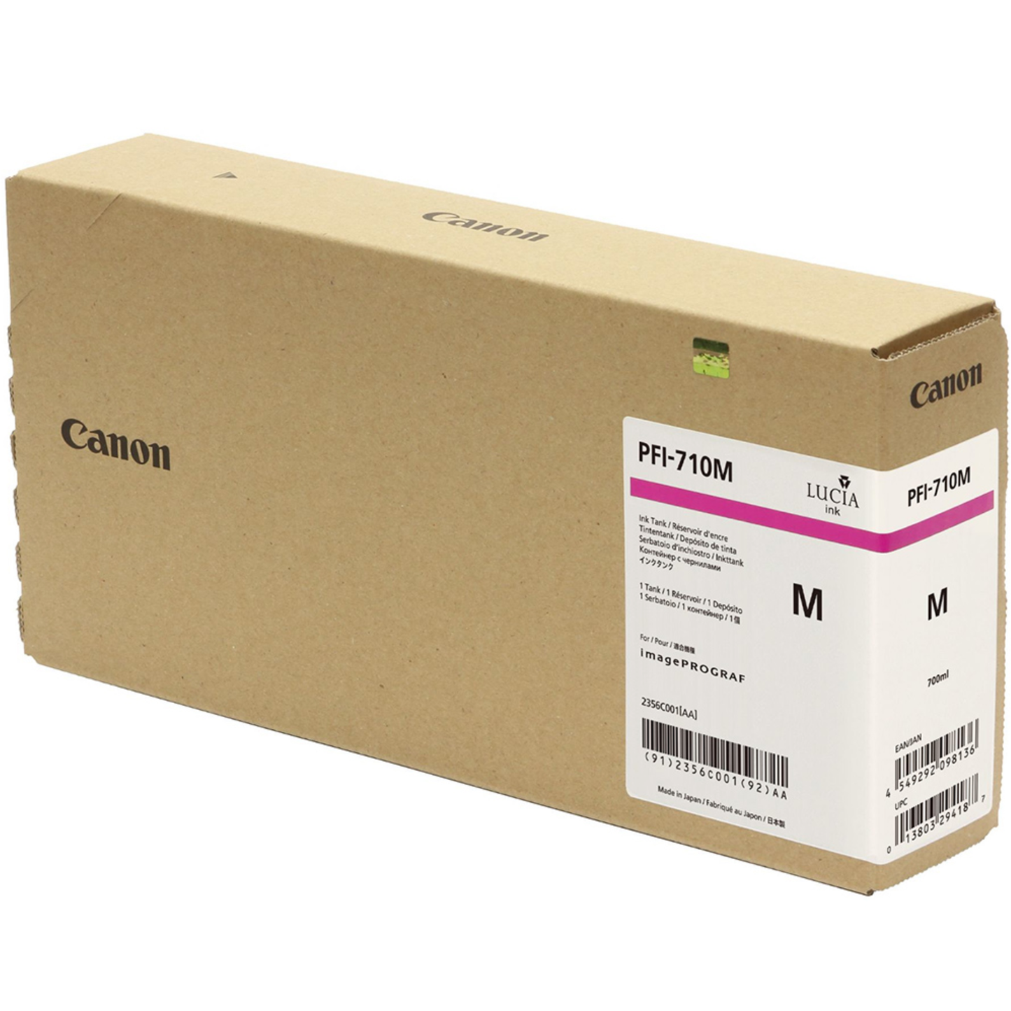 Genuine Canon PFI-710M Magenta Ink Cartridge