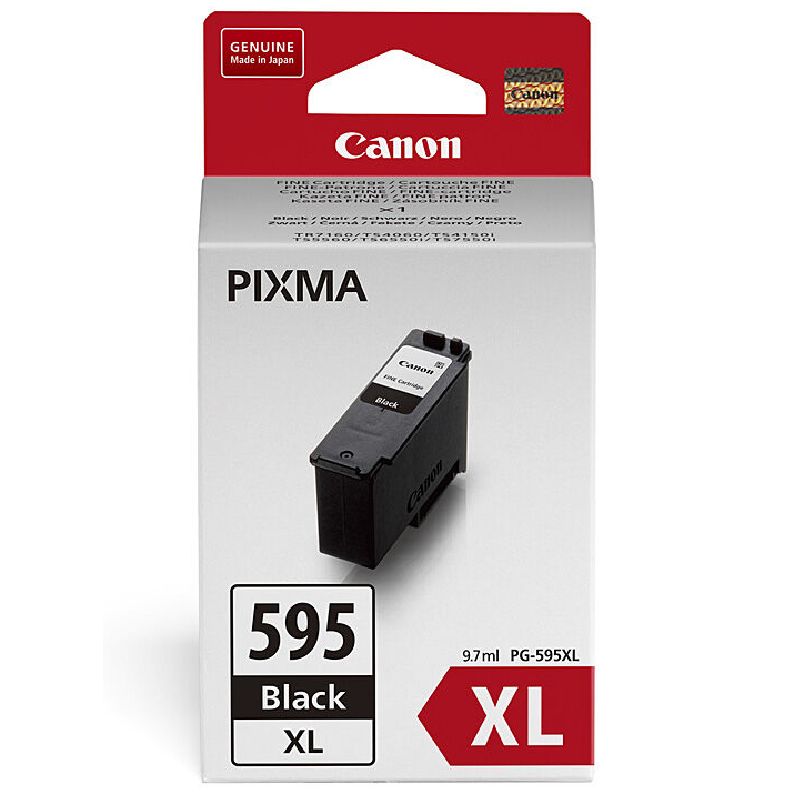 Genuine Canon PG-595XL High Yield Black Ink Cartridge