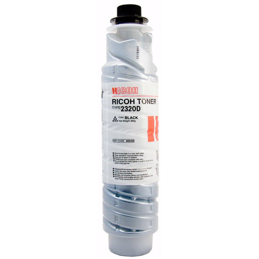 Genuine Ricoh 885450 / Type 2320D Black Toner Cartridge