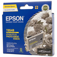 Genuine Epson T0548 Matte Black Ink Cartridge