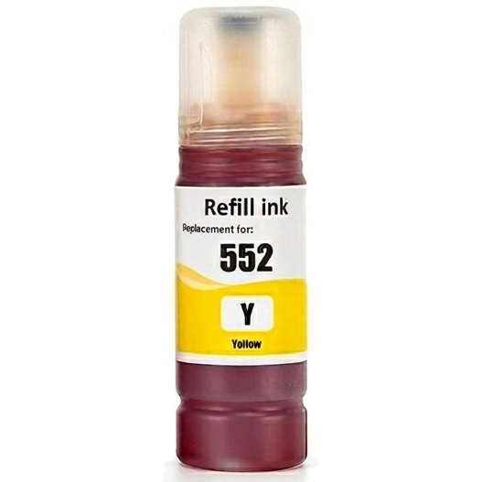 Compatible Epson T552Y T06W4 Yellow Ink Bottle