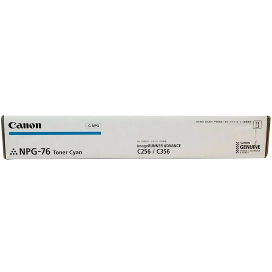 Genuine Canon TG76C Cyan Toner Cartridge
