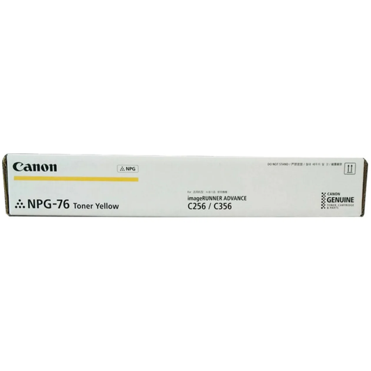 Genuine Canon TG76Y Yellow Toner Cartridge