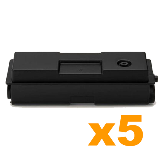 5 x Compatible Kyocera TK1254 Black Toner Cartridges