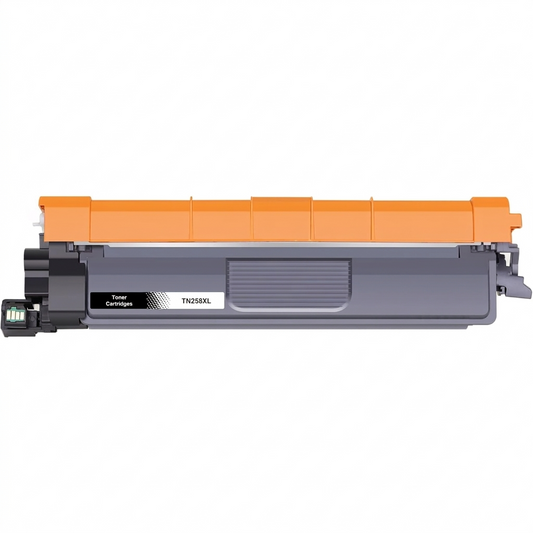 Compatible Brother TN258XLBK High Yield Black Toner Cartridge
