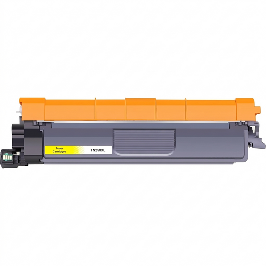 Compatible Brother TN258XLY High Yield Yellow Toner Cartridge
