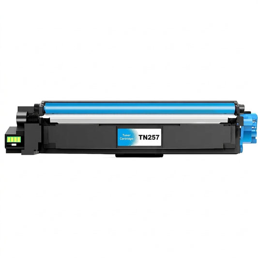 Compatible Brother TN257C Cyan High Yield Toner Cartridge