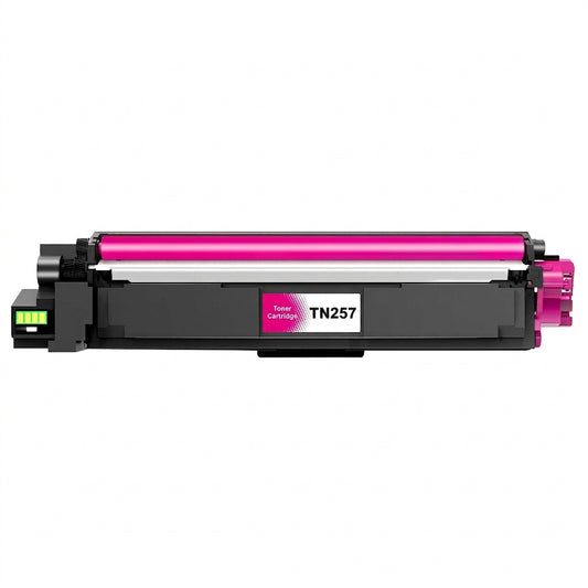 Compatible Brother TN257M Magenta High Yield Toner Cartridge