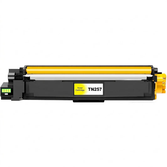 Compatible Brother TN257Y Yellow High Yield Toner Cartridge
