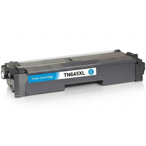 Compatible Brother TN645XLC High Yield Cyan Toner Cartridge