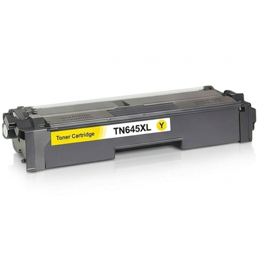 Compatible Brother TN645XLY High Yield Yellow Toner Cartridge