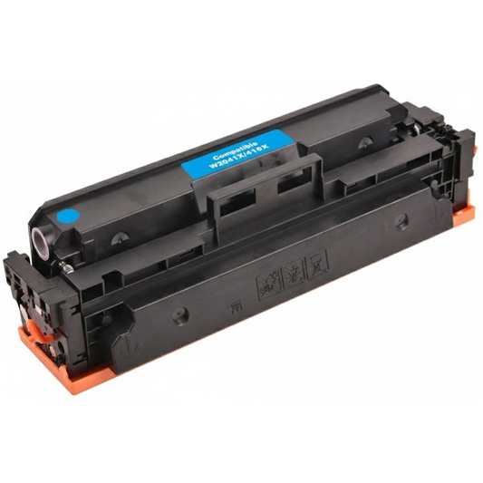 Compatible HP W2041X (416X) High Yield Cyan Toner Cartridge