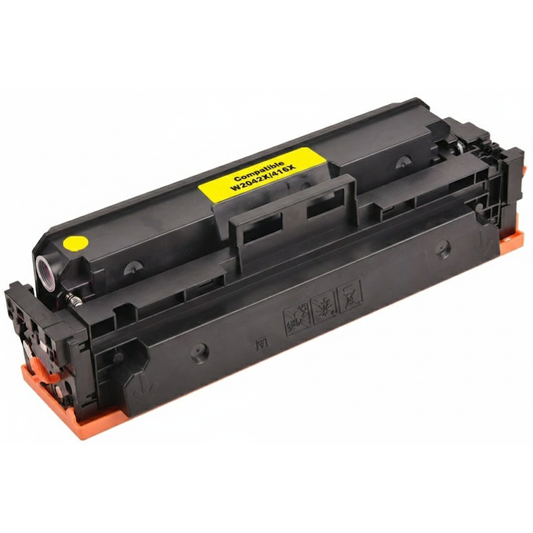Compatible HP W2042X (416X) High Yield Yellow Toner Cartridge