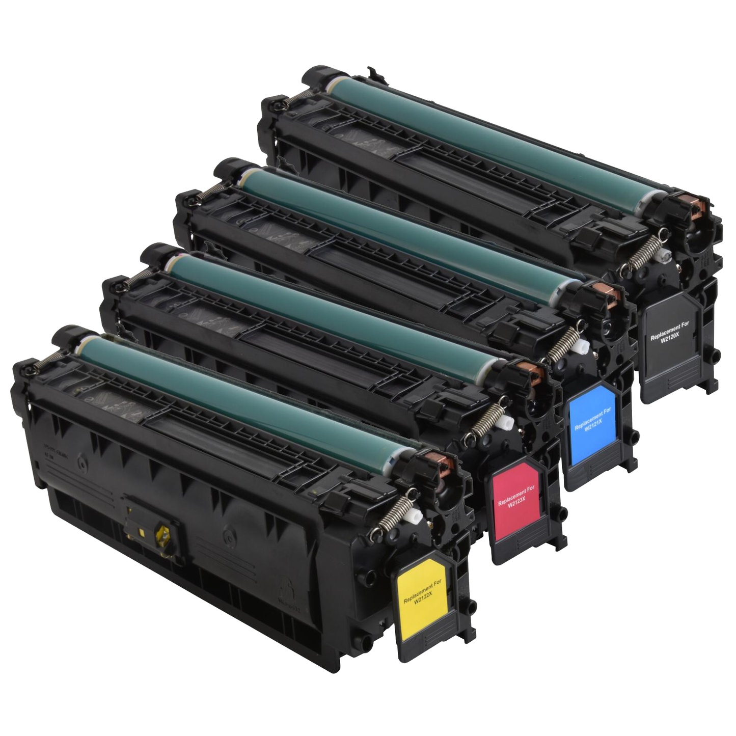 A Set Compatible HP 212X W2120X - 23X Toner Cartridges BCMY