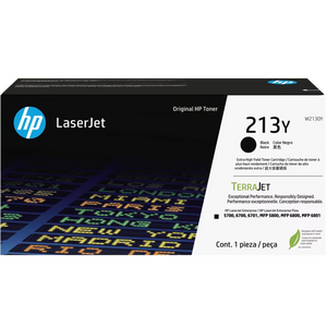 Genuine HP 213Y Black Toner Cartridge W2130Y