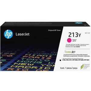 Genuine HP 213Y Magenta Toner Cartridge W2133Y