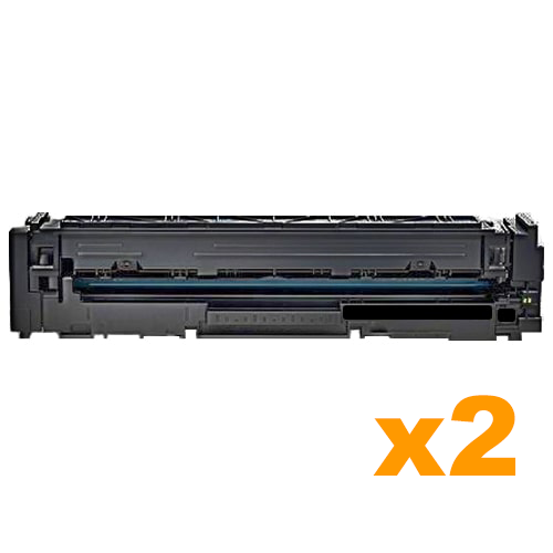 2 x Compatible HP W2310A (215A) Black Toner Cartridges