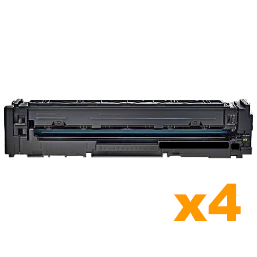 4 x Compatible HP W2310A (215A) Black Toner Cartridges