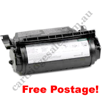A Remanufactured Lexmark 12A6865 High Yield Black Toner Cartridg