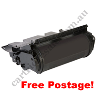 A Remanufactured Lexmark 12A7462 Black Toner Cartridge