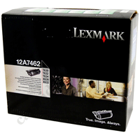 Genuine Lexmark 12A7462 Black Toner Cartridge