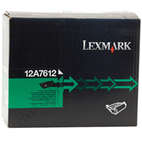 Genuine Lexmark 12A7612 Black Toner Cartridge