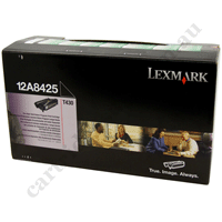 Genuine Lexmark 12A8425 Black Toner Cartridge