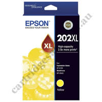 Genuine Epson T02P4/202XL High Yield Yellow Ink Cartridge