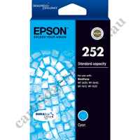 Genuine Epson T2522/252 Cyan Ink Cartridge