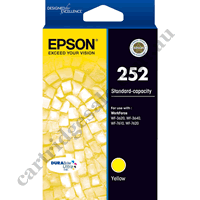 Genuine Epson T2524/252 Yellow Ink Cartridge