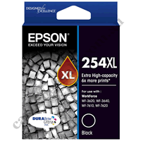 Genuine Epson T2541/254XL Extra High Yield Black Ink Cartridge