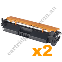 2 x Compatible HP CF294X 94X Black Toner Cartridge