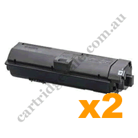 2 x Compatible Kyocera TK1184 Black Toner Cartridge